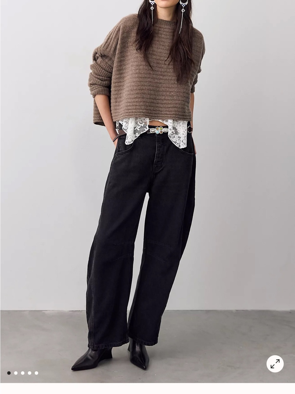 Size 28 Free People Good luck Midrise Barrel jeans